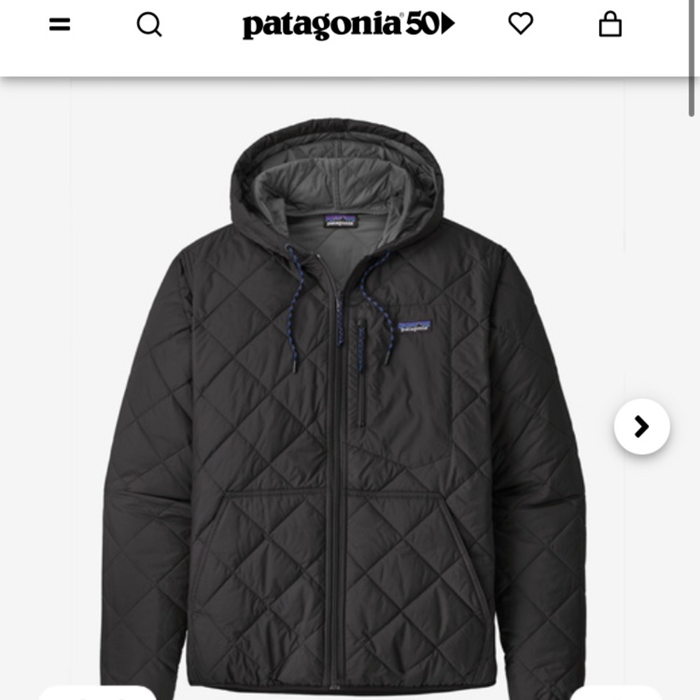 Men's Diamond Quilted Bomber Hoody